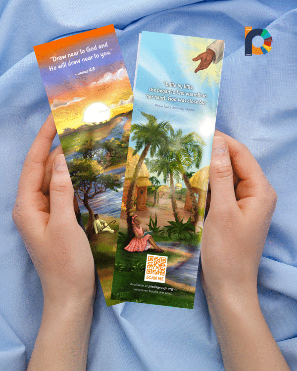 “God Is Near” Bookmark (Package of 25) – James 4:8 & Psalm 34:19 (Double-Sided Scripture Design) - Image 10